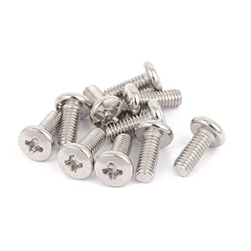 Image of sourcing map M4 x 10mm TV Computer LCD Monitor Stand Mounting Phillips Head Screw 10pcs