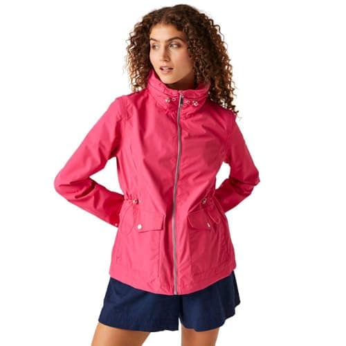 Image of Regatta Womens Navassa Full Zip Hooded Rain Coat
