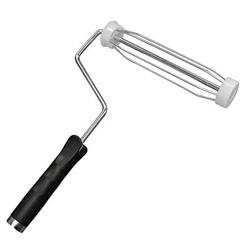 Image of Faithfull Tools FAIRFRAMEPLA Faithfull RFRAMEPLA Plastic Handle Roller Frame 230 x 44mm (9 x 1.3/4in), Clear