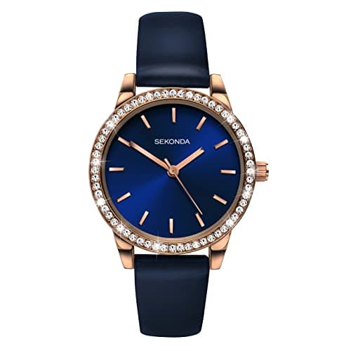 Image of Sekonda Watches Womens Analogue Classic Quartz Watch with PU Strap 2453.27