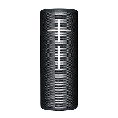 Image of Ultimate Ears MEGABOOM 4 Portable Waterproof Floating Bluetooth Speaker with Powerful 360 Degree Sound and Thunder Depths, 20-Hour Battery and 45 m Range - Black