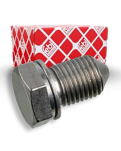 Image of febi bilstein 48871 Oil Drain Plug with seal ring, 1 unit