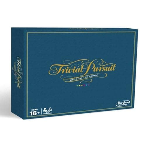Image of Hasbro Classic Trivial Pursuit (Portuguese Version) - Board Game, 1 Player, Age 16+