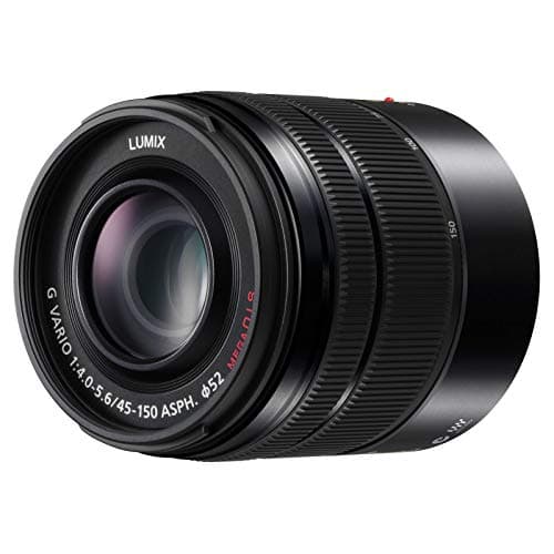 Image of Panasonic LUMIX H-FS45150EKA G Vario 45-150 mm Interchangeable Telephoto Zoom Lens - Black