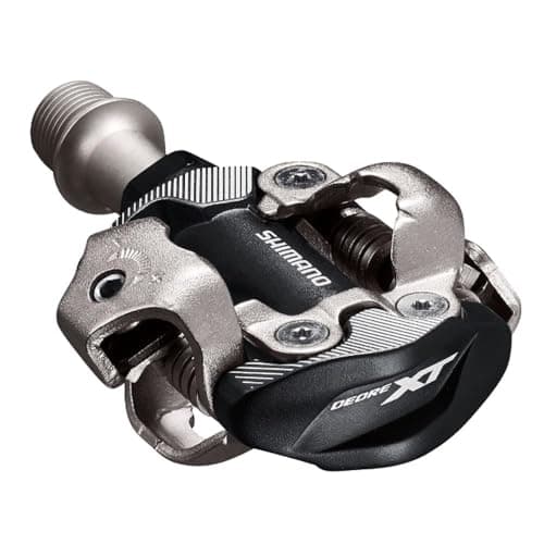 Image of SHIMANO Pedals PD-M8100 Deore XT XC race SPD pedal, Black, 9/16 inches