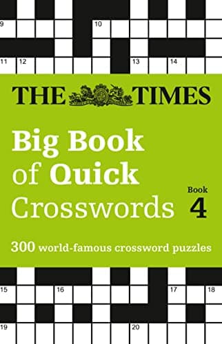 Image of The Times Big Book of Quick Crosswords 4: 300 world-famous crossword puzzles