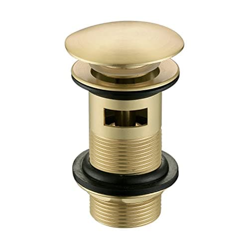Image of Arissa Brushed Brass Slotted Basin Waste