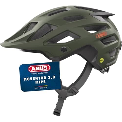 Image of ABUS MTB helmet Moventor 2.0 MIPS - bicycle helmet with impact protection for off-road use on mountain bikes - all-mountain helmet for men and women