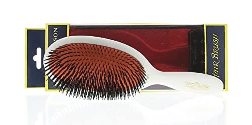 Image of Mason Pearson B1 Extra Large Pure Boar Bristle Hair Brush - Ivory