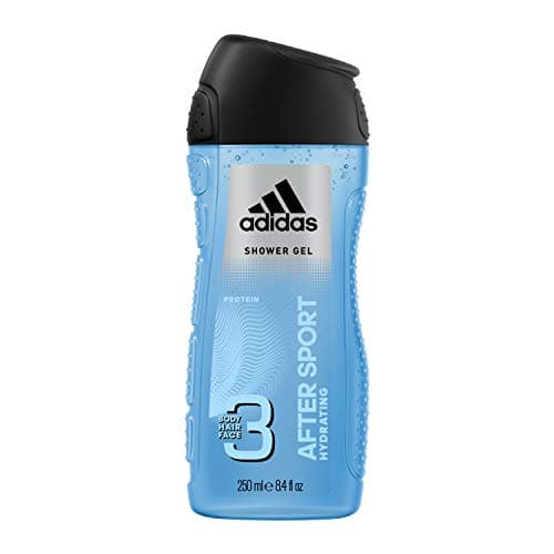 Image of Adidas Sport Sensation After Sport 3in1 Body, Hair and Face Shower Gel for Men, 250ml (Pack of 1)