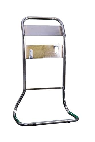Image of FSSS Ltd Chrome Tubular Double Single Fire Extinguisher Stand Landlord Factory Office (Double)