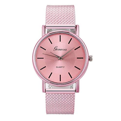 Image of Blue Watch Waterproof Glass Woman's Distinguished Quartz High-end Life Women's Watch Wrist Watch with Secondhand for Nurses (F, One Size)