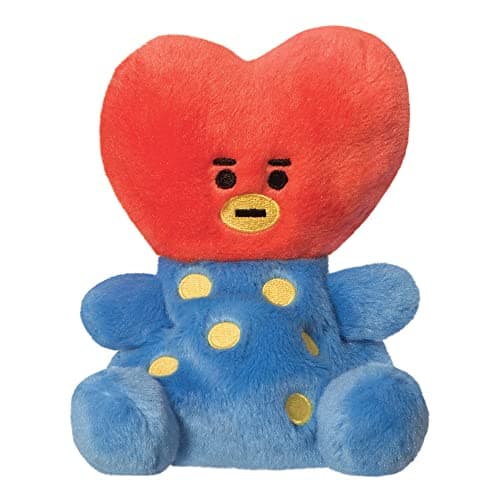 Image of Aurora, 61506, BT21 TATA Palm Pal, 5In, Eco-friendly soft toy, Red & Blue