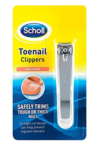 Image of Scholl Nailcare Toenail Clippers - Fingernail and Toenail Clippers by Scholl to Safetly Trim Tough or Thick Nails