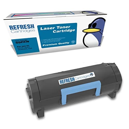 Image of Refresh Cartridges Remanufactured Toner Cartridge Replacement for Dell 593-11187 (Black)