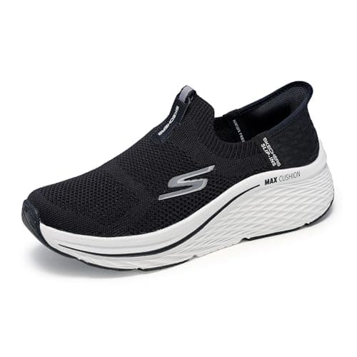 Image of Skechers Women's MAX Cushioning Elite 2.0 Eternal Sneaker, Black, 4 UK