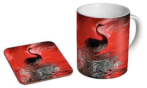 Image of glades Depeche Mode Speak and Spell - Ceramic Coffee Mug + Coaster Gift Set