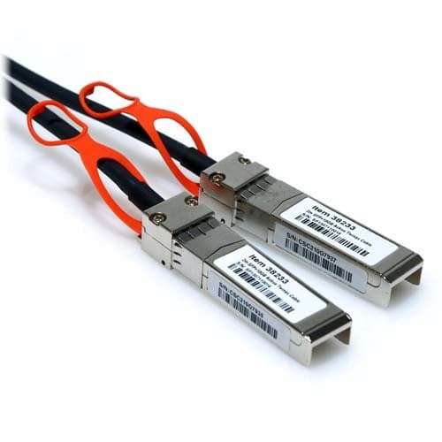 Image of CableRack 10m SFP+ 10GB Copper Active Twinax 28AWG Direct Attach Cable