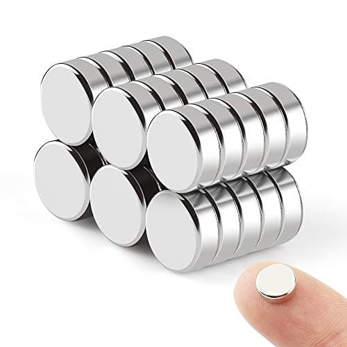 Image of Wukong Strong Refrigerator Magnets 8mm X 3mm | 30 Pack, Multi-Use Dry Erase Board Magnet Office Magnets Durable Magnet for Fridge/Door/Whiteboard/Map/Screen(30pcs)