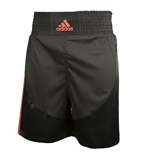 Image of Adidas Red/Black Boxing Shorts, Black , M