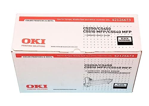Image of OKI 42126673 laser printer drum kit black C5250 C5450 C5510 MFP C5540 MFP