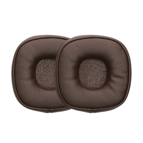 Image of kwmobile 2x Headphone EarpPads for Marshall Major V/Major 5 Replacement Ear Pads - Headphone Ear Covers - Brown