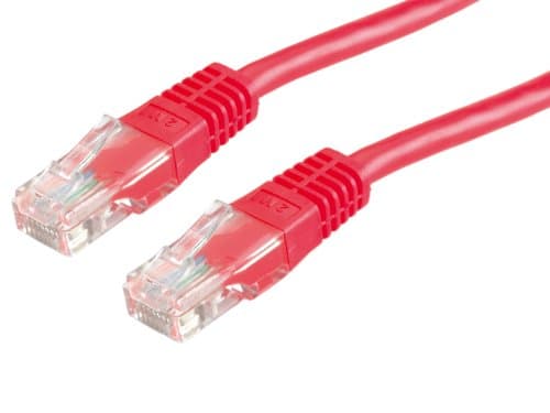 Image of Roline | UTP Patch Cord Cat.5E | Red | 0.5 m