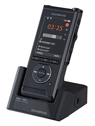 Image of Olympus DS-9500 Premium Digital Voice Recorder Kit – Wi-Fi Enabled, 256bit Encryption, Colour Display, DSS Pro Audio, Professional Dictation Solution