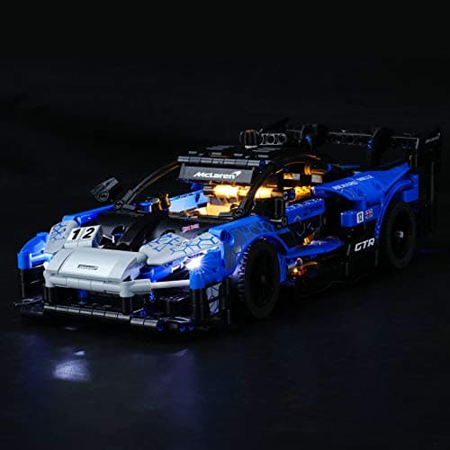 Image of BRIKSMAX Led Lighting Kit for Lego Technic McLaren Senna GTR - Compatible with Lego 42123 Building Blocks Model- Not Include The Lego Set