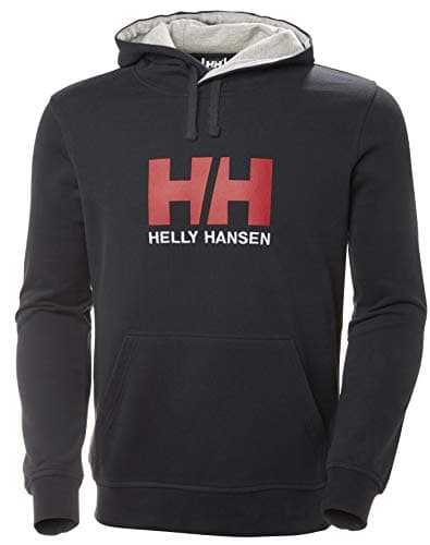 Image of Helly Hansen Mens HH Logo Hoodie, L, Navy