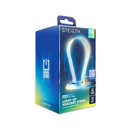Image of STEALTH Frosted Light-Up Gaming Headset Stand