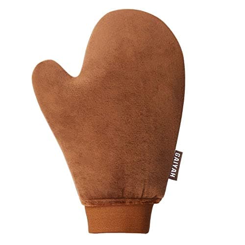 Image of GAIYAH Self Tanning Mitt Applicator - Fake Tan Mitt With Anti-slip Elastic Wrist And Thumb, Streakless Self Tan Mitt