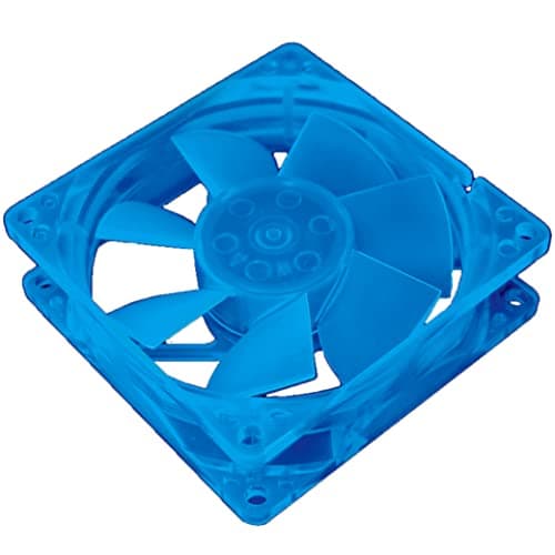 Image of Akasa 80mm Blue UV Case Fan AK-176BL-S