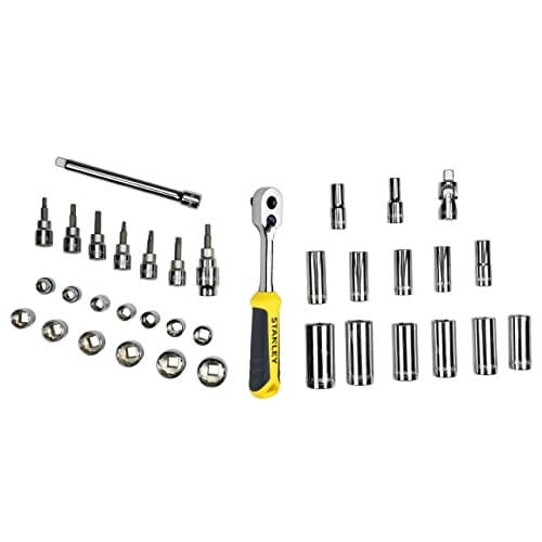 Image of STANLEY STMT1-74174 Module Socket Wrench Set, Multi-Colour, 3/8-Inch, Set of 36 Piece