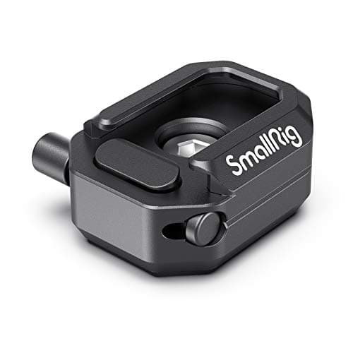 Image of SMALLRIG Cold Shoe Mount Adapter with Safety Release and 1/4'' Screw for Camera Cages, Magic Arms and Camera Monitor Mounts - 2797