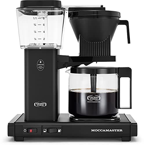 Image of Moccamaster 53948 KBGV Select 10-Cup Coffee Maker, Matte Black
