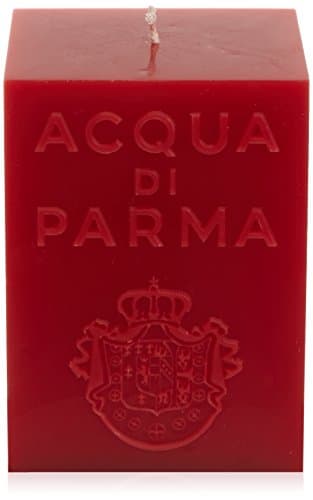 Image of Acqua Di Parma Large Cube Candle - Red - Spice 1 kg