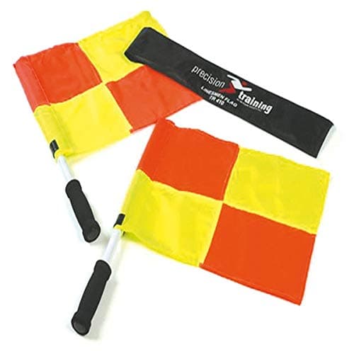 Image of Precision Linesman's Flag Sets - Orange/Yellow, one size, K-REY-TR410