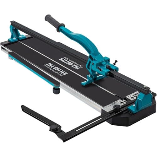Image of VEVOR 47 Inch Manual Tile Cutter, Single & Double Brackets, 3/5 in Cap w/Laser Guide, Snap Cutter for Porcelain Tiles