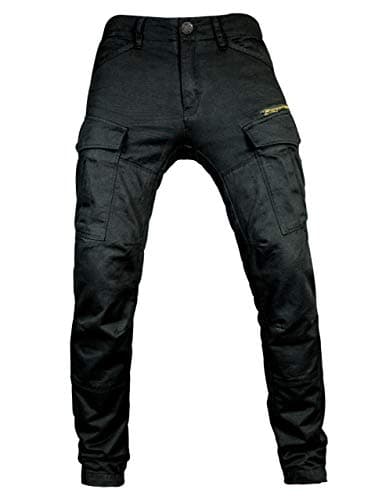 Image of John Doe Stroker Cargo XTM | Motorcycle Pants | XTM Made | Insertable Protectors | Breathable | Motorcycle Cargo Pants | Pants with Side Pockets Black