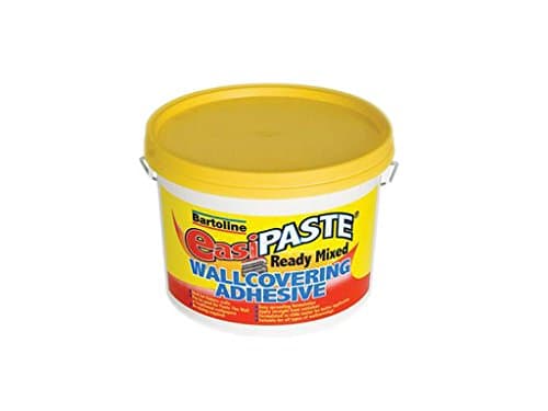 Image of Bartoline Easipaste Wallpaper Adhesive 2.5Kg – Ready-Mixed Paste for All Wallpaper Types Vinyl, Blown Vinyl, Heavy Embossed, Washables and Paste-the-Wall – Strong Adhesion, Easy Slide, Smooth Spread