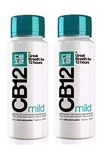 Image of CB12 Mouthwash Green (Mild Mint) 2x250ml