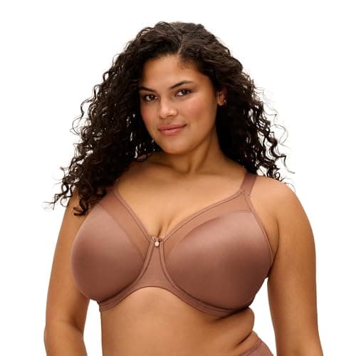 Image of Elomi Smooth Moulded T-Shirt Bra Clove Brown 34GG