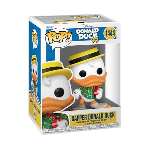 Image of Funko POP! Disney: Donald Duck 90th - Donald Duck - (Dapper) - Collectable Vinyl Figure - Gift Idea - Official Merchandise - Toys for Kids & Adults - TV Fans - Model Figure for Collectors and Display