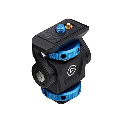 Image of Elgato Cold Shoe – Adjustable ¼ inch Thread Mount for Lights, off-camera flash, microphones, compatible with Key Light Mini, light stands, tripods, perfect for Photo and Video Studio Production