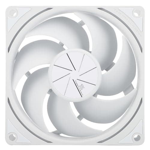 Image of Thermalright TL-P9W Case Fan, Computer CPU Cooling Quiet 4PIN PWM, High Performance 92mm Silent Cooler Fan, 2200RPM Speed, Low Noise 23.85dba, CPU Cooling(White)