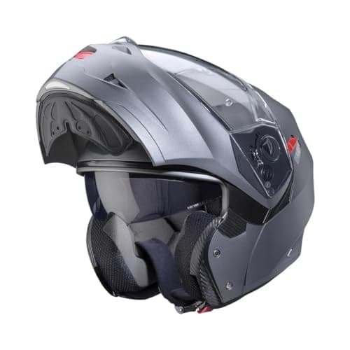 Image of Caberg Duke X Modular Motorcycle Flip Front Helmet Matt Gun Grey (M)