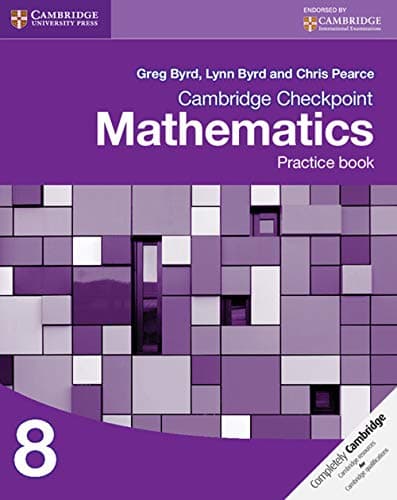 Image of Cambridge Checkpoint Mathematics Practice Book 8 (Cambridge International Examinations)