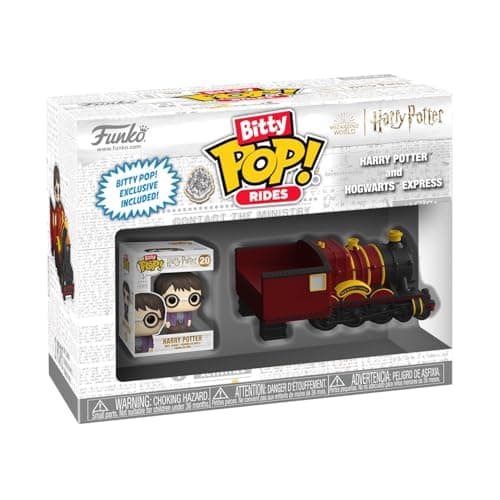 Image of Funko Bitty POP! Ride: Harry Potter - Harry Potter with Hogwarts Express - Collectable Vinyl Figure - Official Merchandise - Toys For Kids & Adults - Model Figure for Collectors and Display