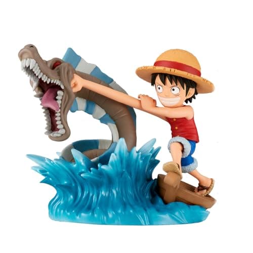 Image of BANPRESTO ONE PIECE - Monkey.D.Luffy - Figurine WCF-Log Stories 7cm